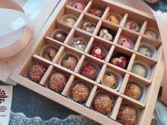 Набор 25 шоколадных конфет ручной работы ассорти