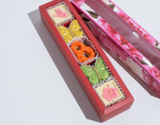 Шоколадный набор "8 марта" мини с бабочками