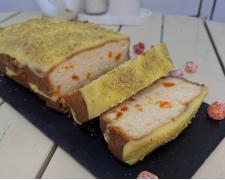 Творожный кекс с кумкватами и лимонным курдом