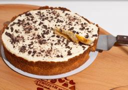 Баноффи высокий с соленой карамелью