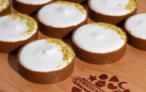 Тарталетки с лимонным курдом и кокосом (веганский)