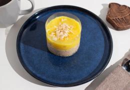 Лимонный кешью-кейк (веганский)