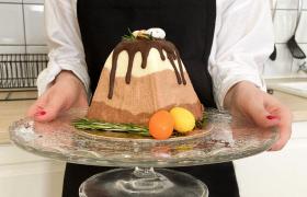 Творожная пасха "3 шоколада"