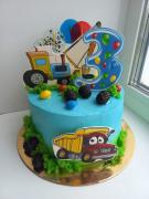 Торт  на детский день рождения для мальчика