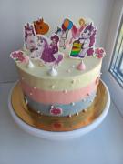Торт  на детский день рождения для девочки
