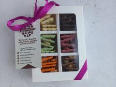 Набор 24 мини плитки шоколада 