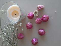 Трюфели на белом шоколаде с фисташкой